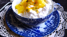 Glace végane à la noix de coco
