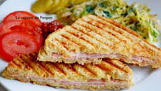 Croque monsieur au fromage d'Abbaye