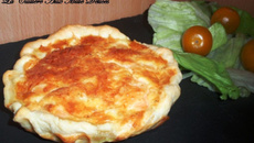 Quiche aux poireaux et au saumon fumé
