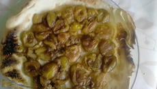 Tarte aux prunes jaunes