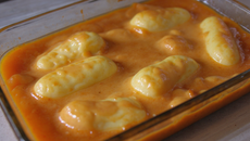 Sauce nantua pour quenelles de poisson