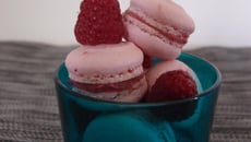 Macarons à la framboise maison