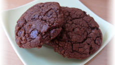 Cookies doublement chocolat