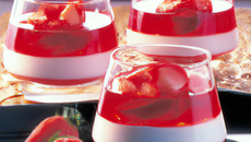 Verrines légères et simplissimes de Fraises Label Rouge