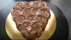 Gateau cœur yaourt mascarpone nutella