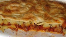 Tourte Pommes de Terre et Bœuf