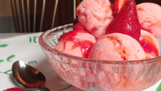 Glace à la fraise inratable