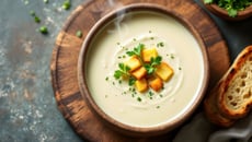 Velouté d'endives au parmesan