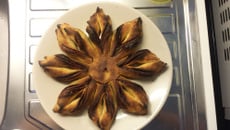 Brioche étoilée à la pâte à tartiner