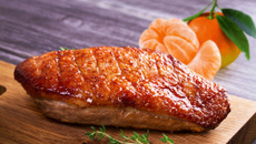 Magret de canard aux Clémentines de Corse