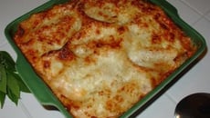 Gratin de courgettes au jambon de Bayonne
