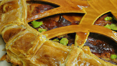 Galette des rois choco-pistache de gontran cherrier