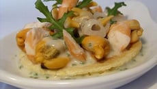 Tartelette Coquillages et Crustacés