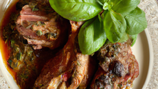 Agneau au basilic
