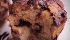 Mini pain perdu banane chocolat