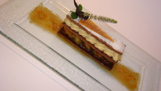Mille et une feuille de spéculos et mirabelles caramélisées