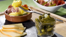 Raclette aux cornichons