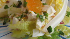 Cottage à l'orange et aux endives
