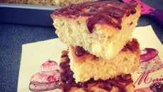 Blondie au chocolat blanc