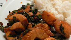 Wok de dinde aux épices