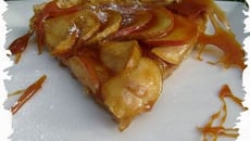 Tarte aux pommes / coings et caramel