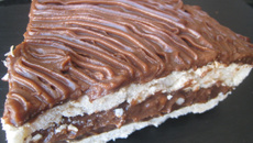 Douceur meringuée à la crème carambar