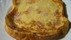 Biscotte façon pain perdu