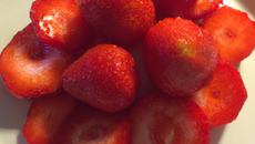 Variation autour de la fraise