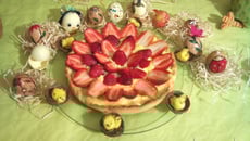 Tarte aux fraises maison