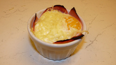 Œuf cocotte façon fond de frigo