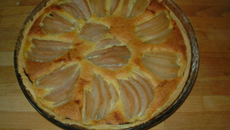 Tarte poire chocolat traditionnelle 