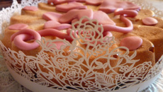 Gâteau tout rose