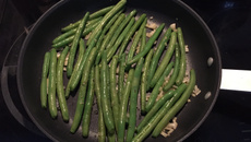 Haricots verts à l'ail