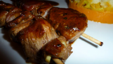 Agneau en yakitoris rhum passion