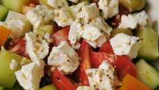 Salade de fromage Grecque