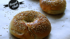 Bagels végétariens maison