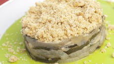 Crumble courgettes oignons