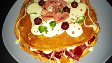 Crêpes façon pizza