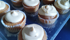 Cupcake, glaçage au cottage cheese spéculoos !