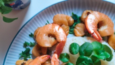 Shop suey aux crevettes