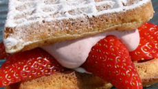 Fraises Label Rouge gauffrées à cœur