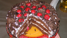 Forêt noire crémeuse