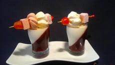 Duo chocolat blanc-cassis