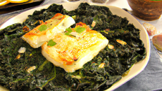 Gratins de cabillaud aux épinards