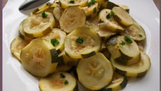 Salade de courgettes