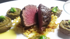 Filet rôti de kangourou