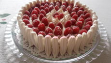 Cheesecake ricotta citron vert et sa jolie ronde de meringues