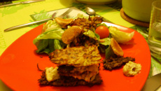 Millefeuille de pommes de terre rapide