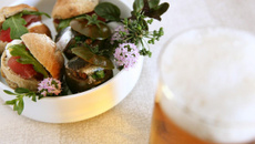 Pan bagnat et Bière de Printemps