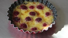Sabayon de framboise gratiné